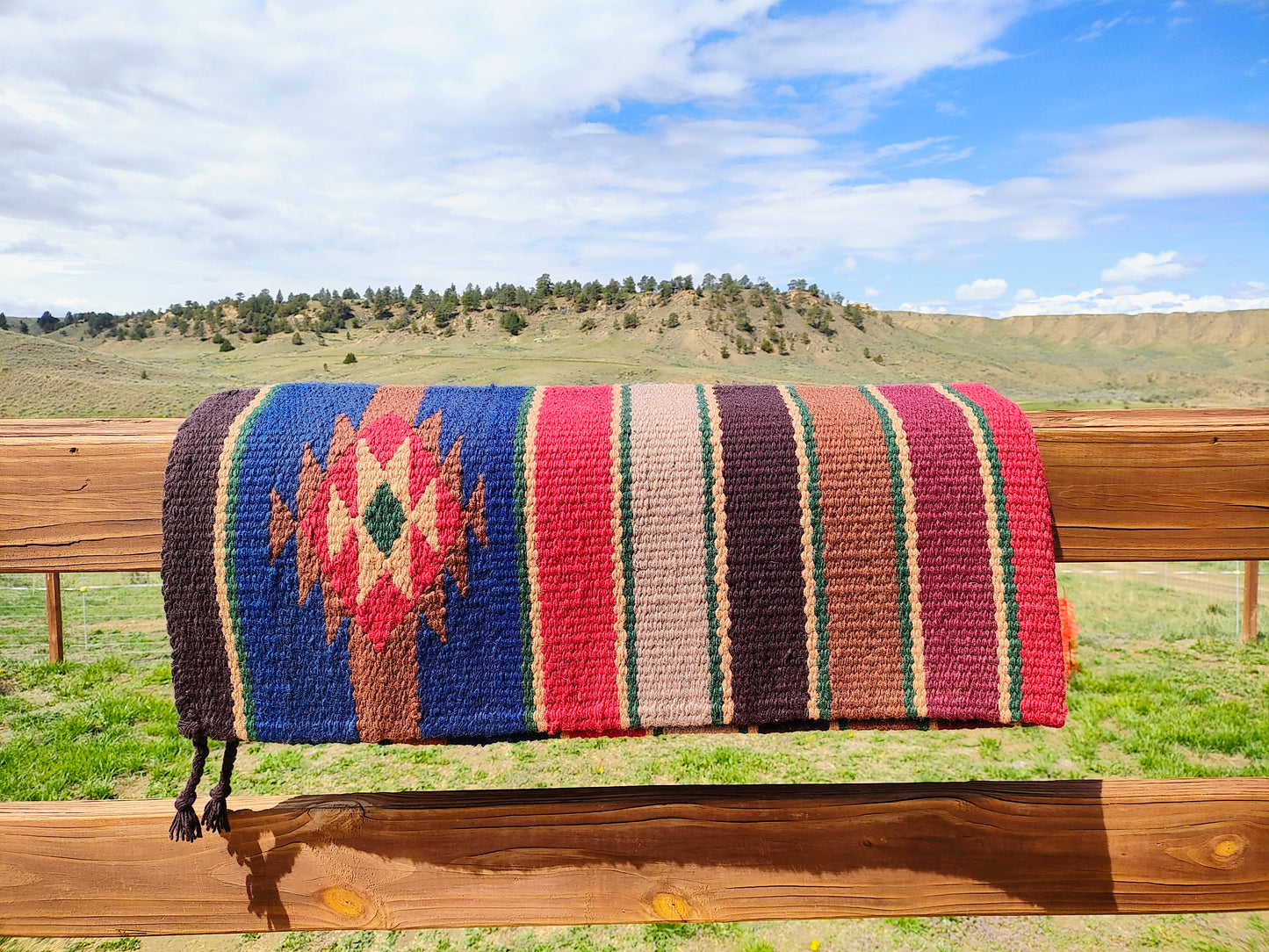 Wool Saddle Blanket