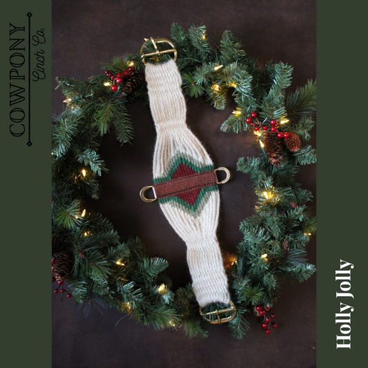 Holly Jolly | Mohair Roper Cinch